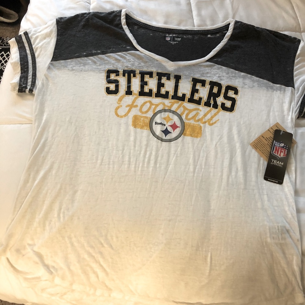 Sheer nfl Steelers shirt